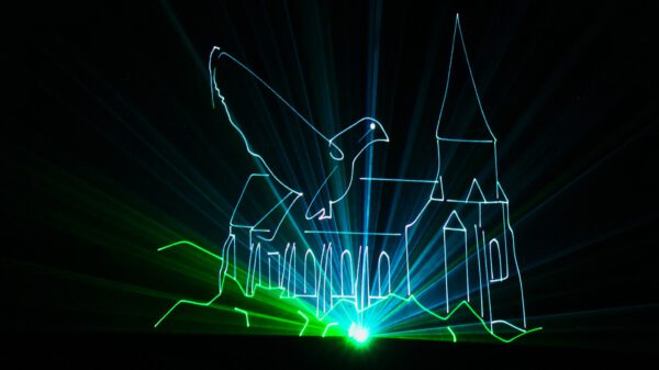 Lasershow Live mit 3x Laser RGB